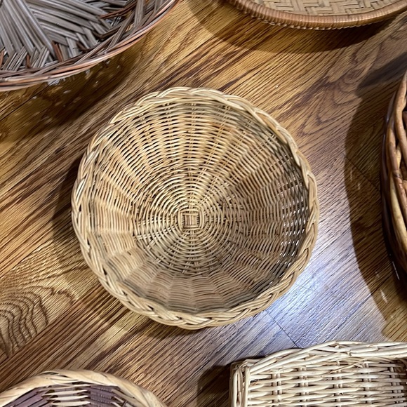 Lot of 9 baskets for basket wall - Picture 7 of 15